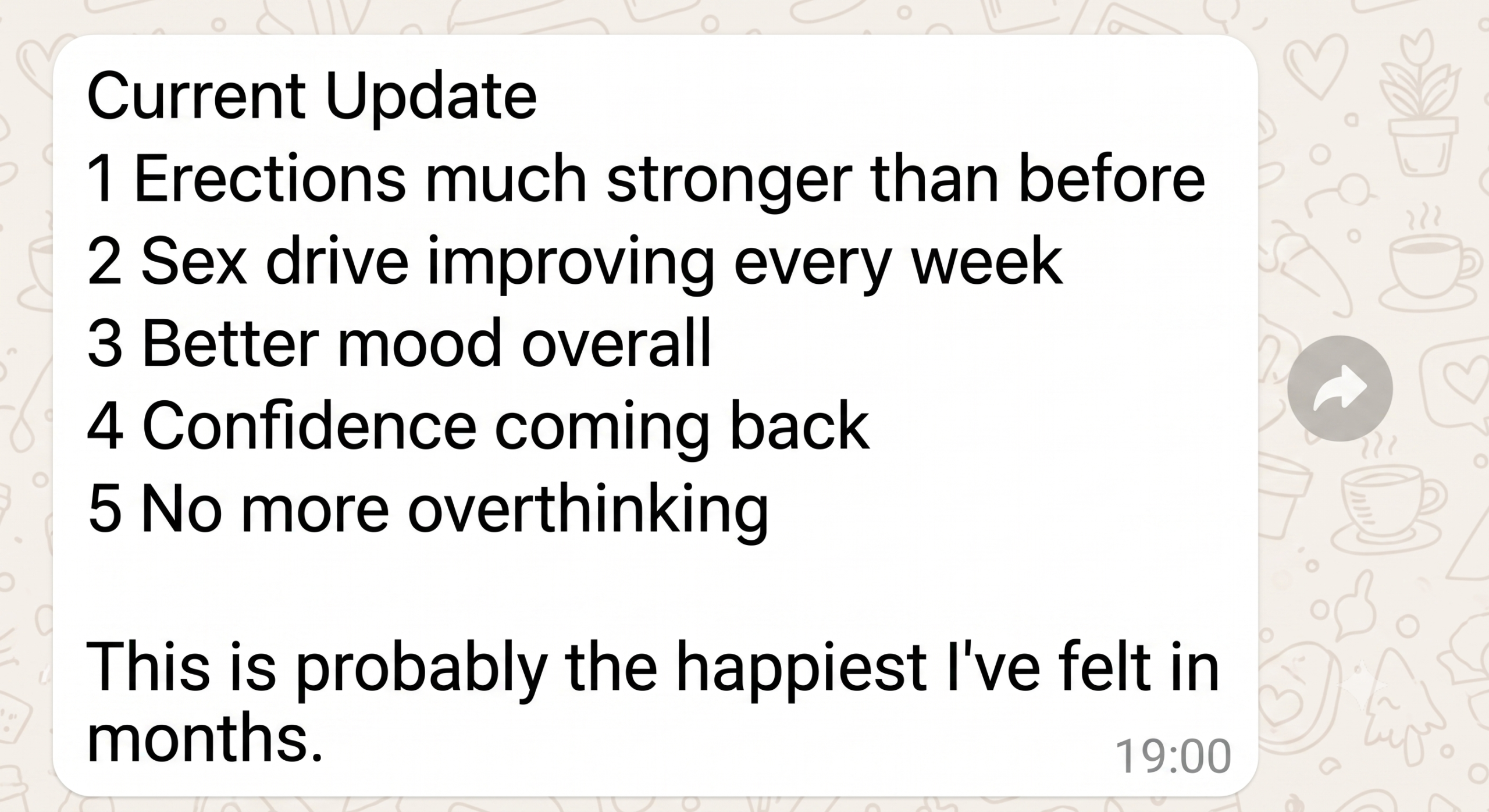 ManRise WhatsApp Testimonial